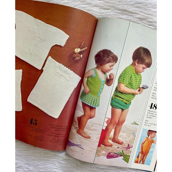 Vintage 1973 The Golden Book 75 Things To Make For Babies By Marshall Cavendish - Picture 5 of 12